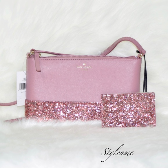 kate spade Handbags - Kate spade Greta Court glitter Ramey & Graham